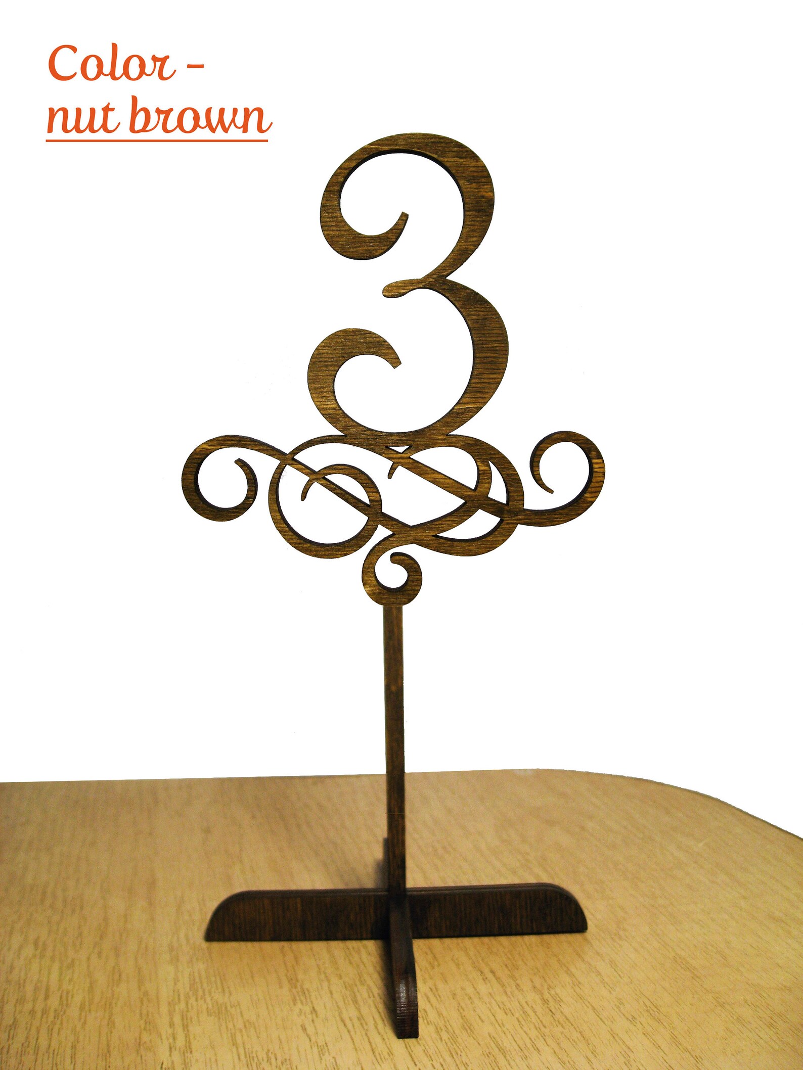 Wedding Table Numbers Wooden Table Numbers Wood Table Number Etsy