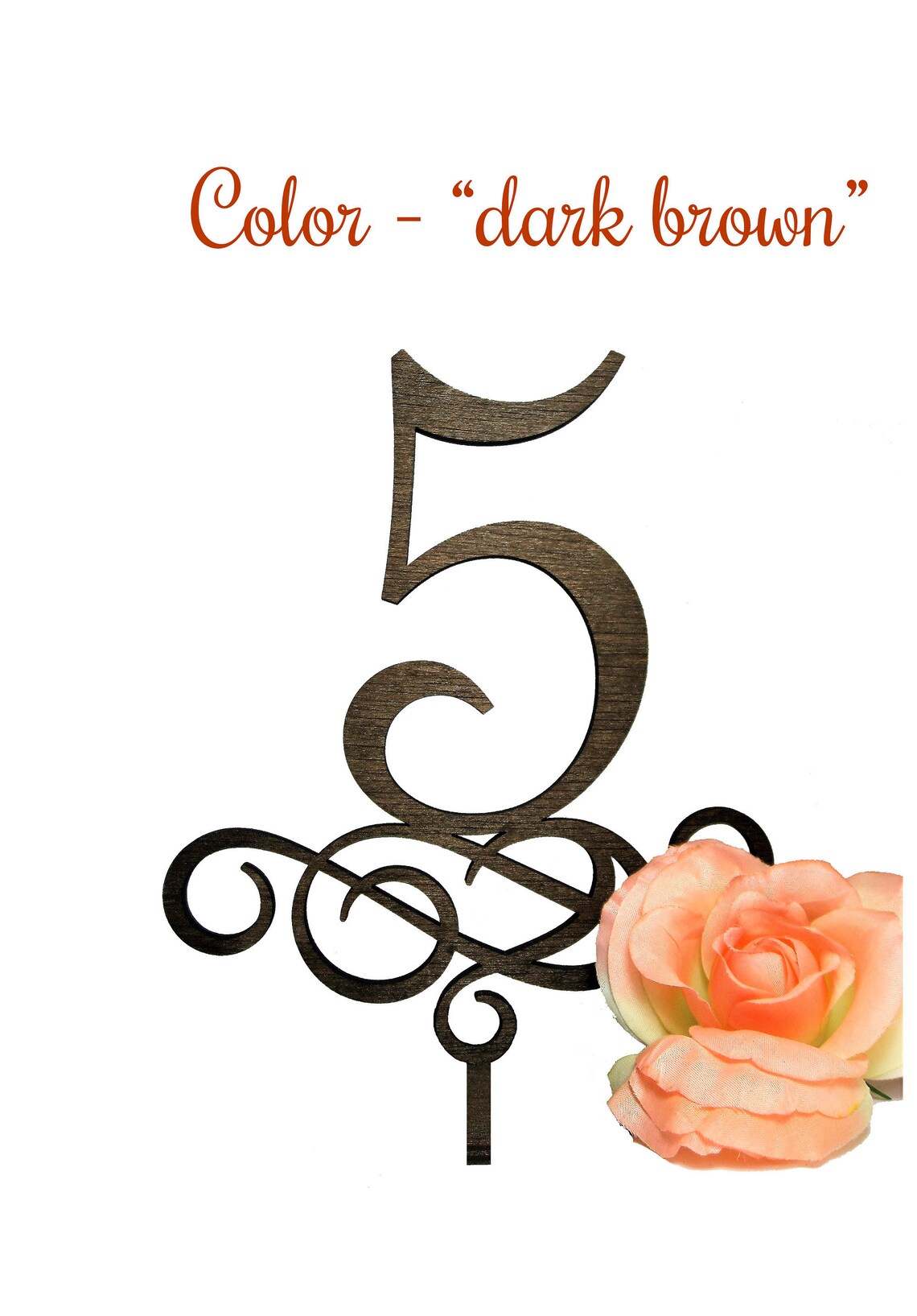 Wedding Table Numbers Wooden Table Numbers Wood Table Number Etsy