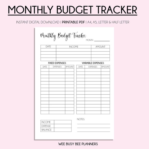 iPad Budgeting Template Etsy iPad Budgeting Template Etsy