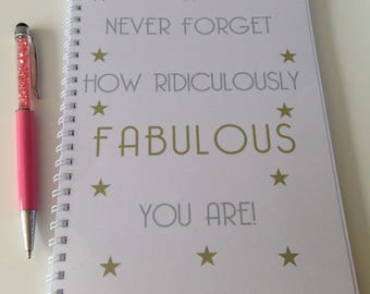 Slimming World Friendly - Food Diary - Food Planner - Diet Tracker - Food Log - 8 Week / 12 Week Planner - Ridiculously Fabulous