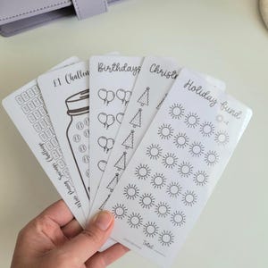 Défi Épargne, Enveloppe de trésorerie, adhésif de suivi de portefeuille plastifié, Rembourrage d&#39;espèces, Suivi des économies, Reliure budgétaire A6, ENSEMBLE DE DÉMARRAGE / INDIVIDUEL