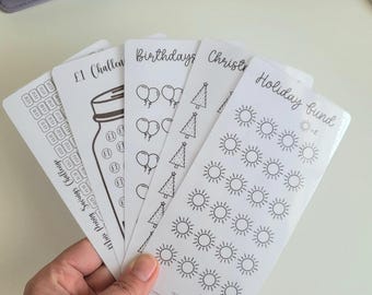 Savings Challenge, Cash Envelope, Laminated Cash Wallet Tracker, Cash Stuffing, Savings Tracker, A6 Budget Binder, STARTER SET / INDIVIDUAL