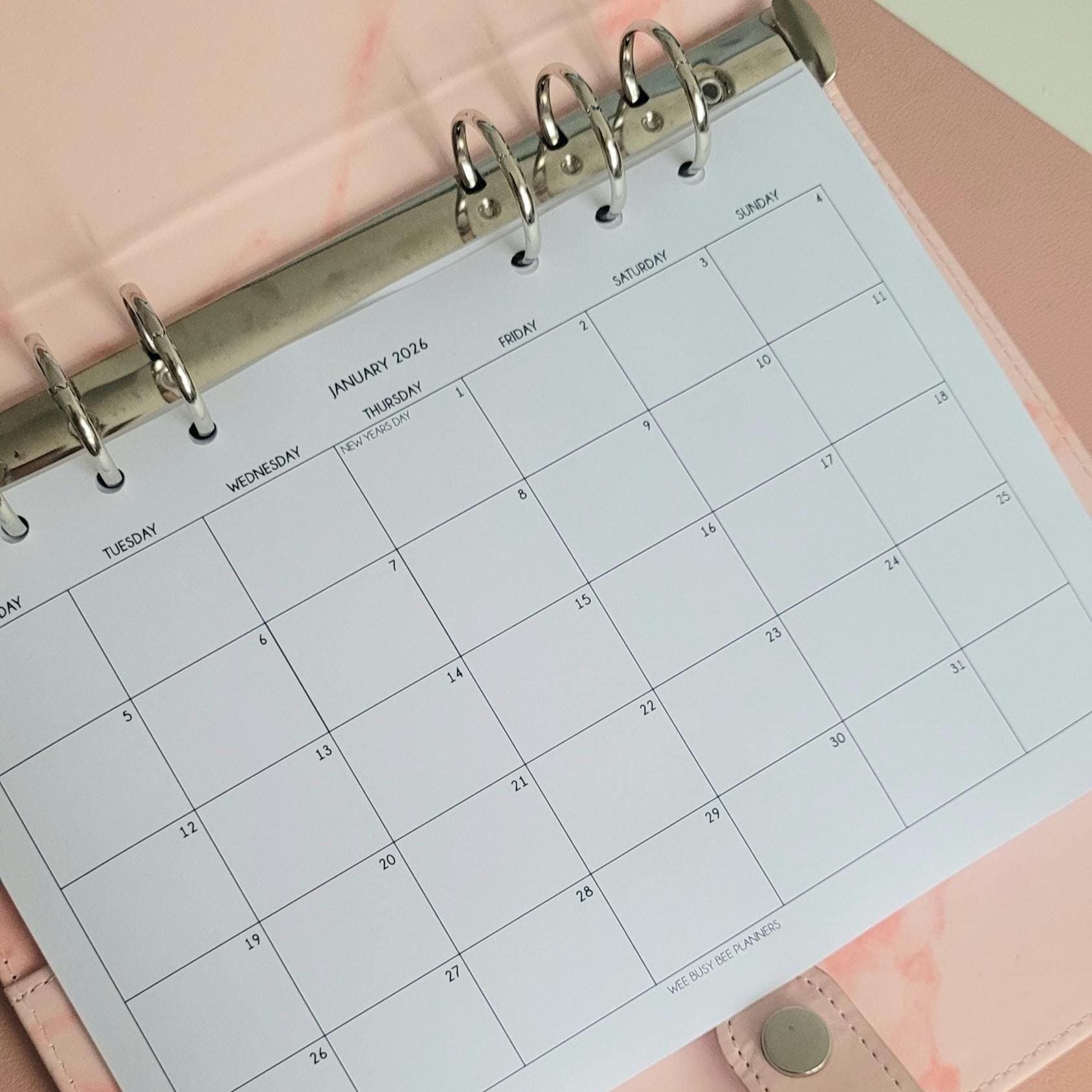 Weekly Planner Filofax , 12 Months, January To December - View #2
