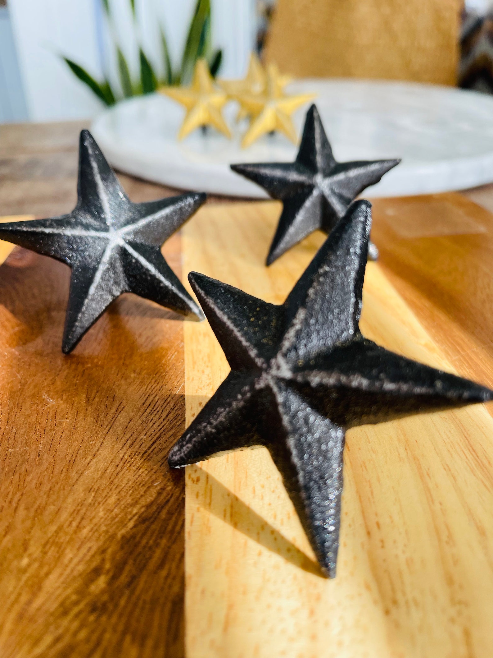 Star Knobs Retro Star Style Kitchen Knobs Bathroom Etsy