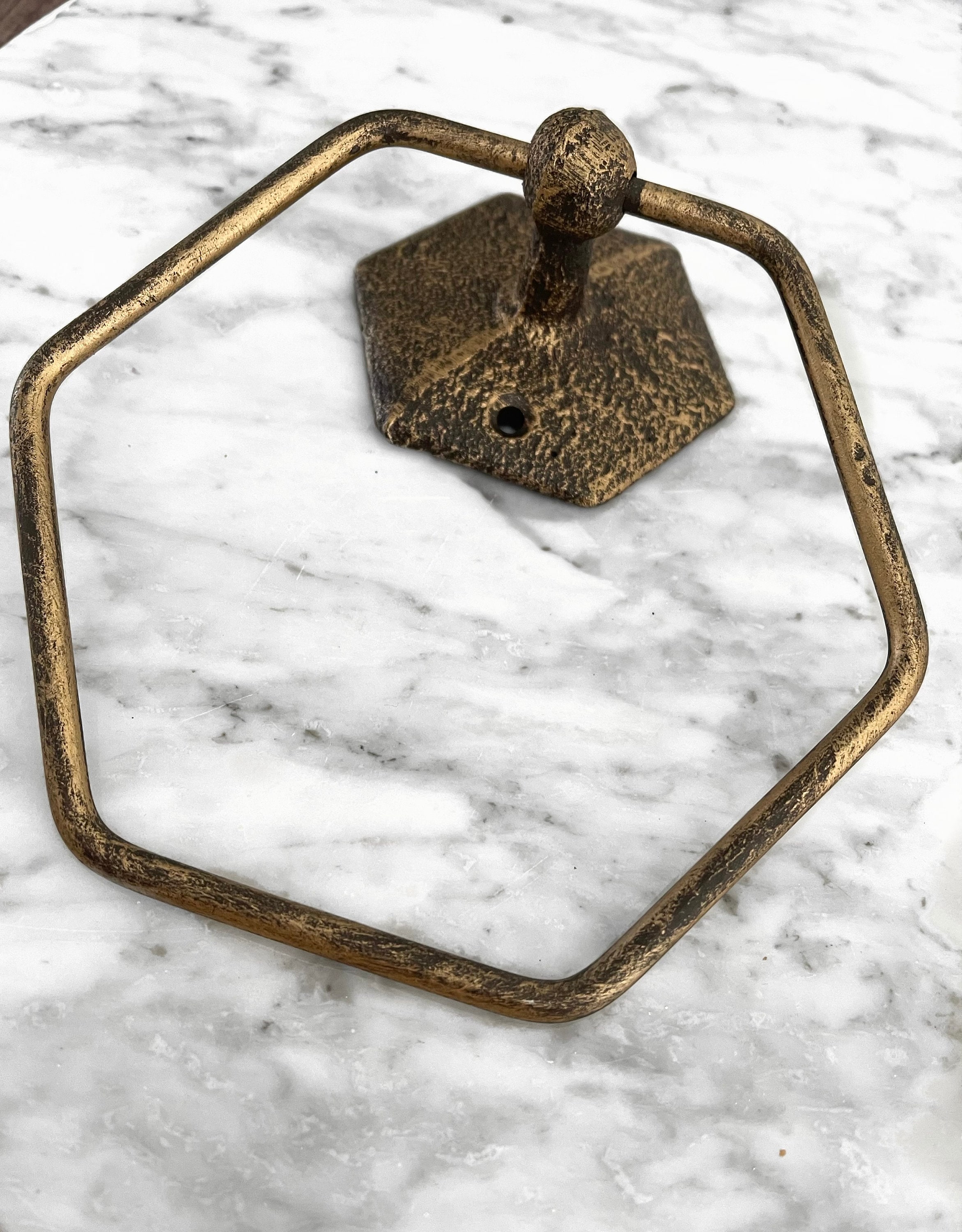 Hexagon Towel Ring