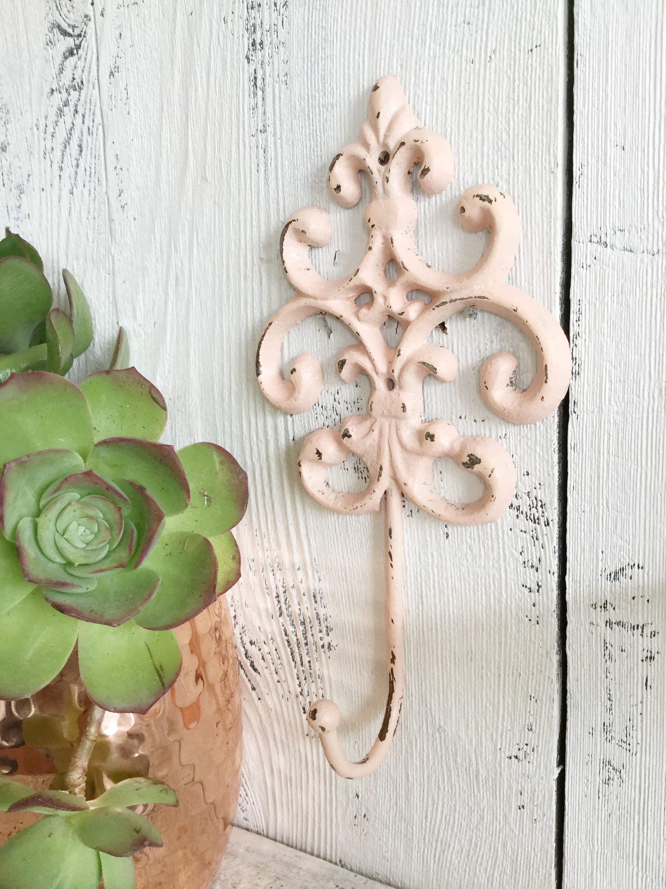 Shabby chic towel hooks hotsell