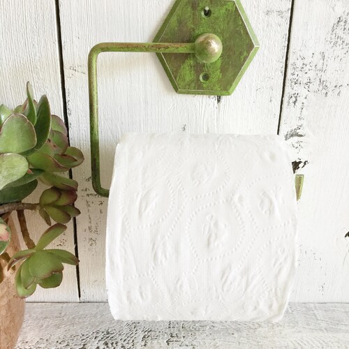 Rustic Toilet Paper Holder Bathroom Decor Remodel Shabby Etsy