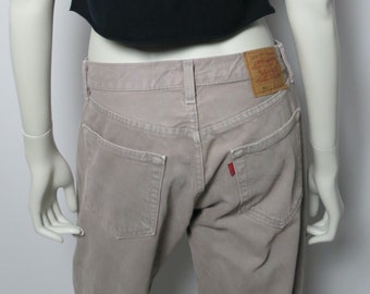 90s Gray Levis 501 W32L32 Made in USA