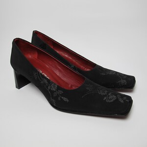 RARE / 90s Kenzo square toe pumps