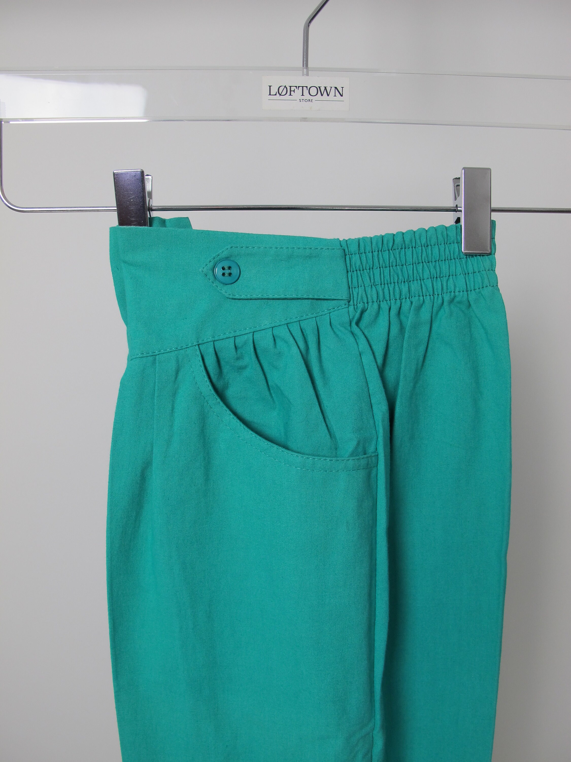 80s Pegged Pants With Tapered Leg for Girls Etsy UK
