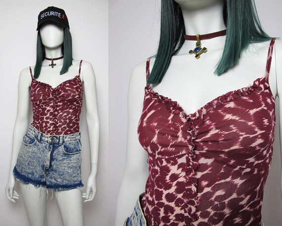 90s spaghetti strap top