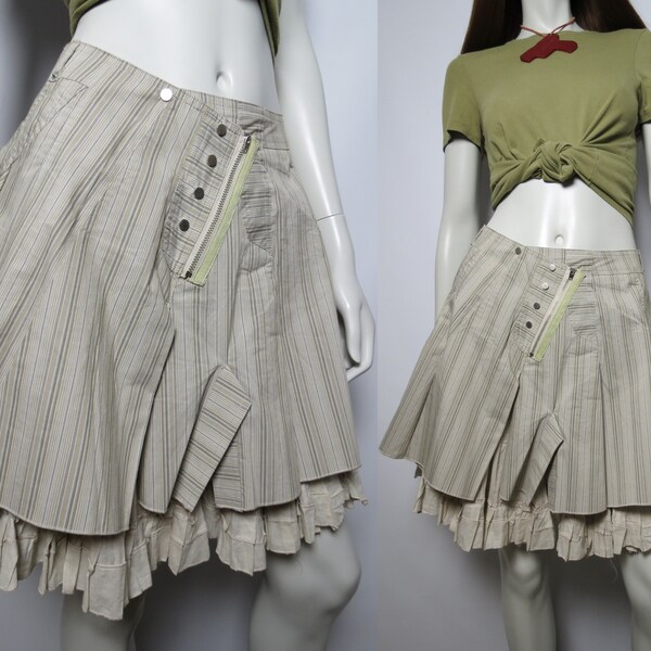 Pleated Lace Trim Mini Skirt – Kawaii Y2K Sweet Harajuku