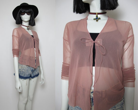 RARE / JPG mesh top / 90s Jean Paul Gaultier top /