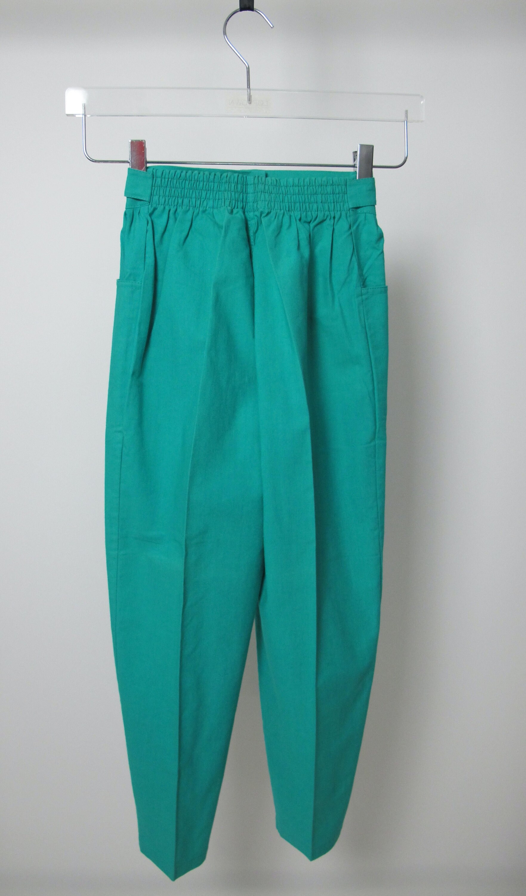 80s Pegged Pants With Tapered Leg for Girls Etsy UK