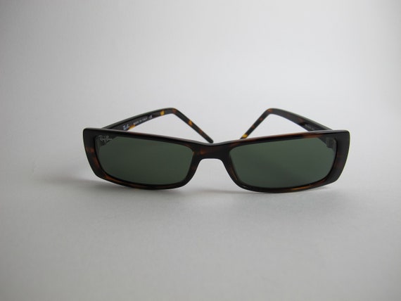 RARE / 90s Ray-Ban sunglasses / slim square sungl