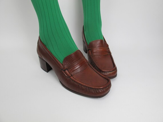 Mocassin annee 80 Clearance