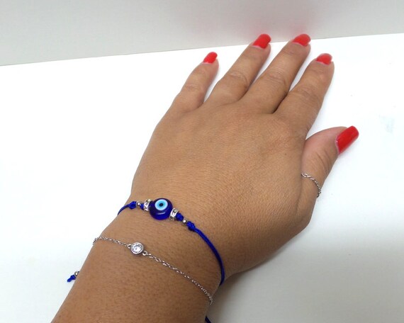 evil eye pull bracelet