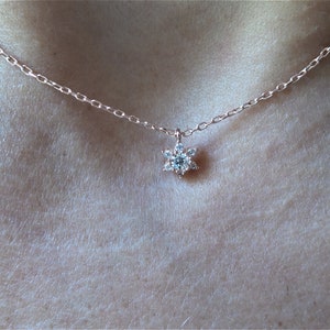 Collar de estrella de David / Collar de estrella de David dorada / Collar con dije de estrella de David