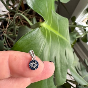 Evil Eye Charm Pendant: Hamsa Charm
