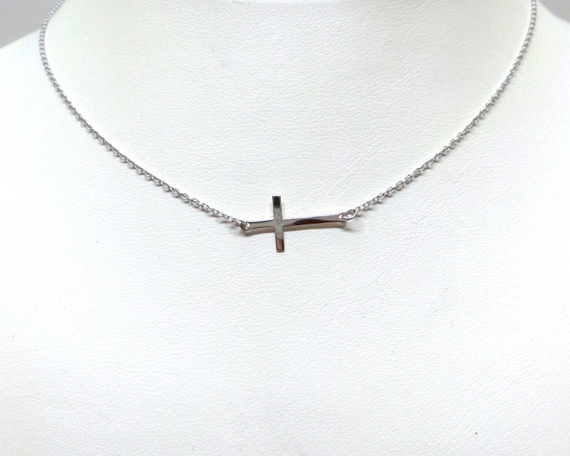 Icon Brand - Collana Con Ciondolo A Croce Oro Antico - Foto 3