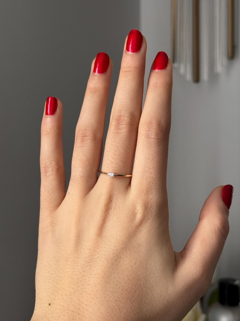 Every day minimalistic stacking  ring