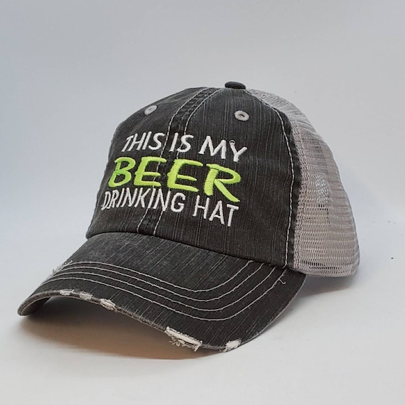 This is my beer drinking hat Clearance