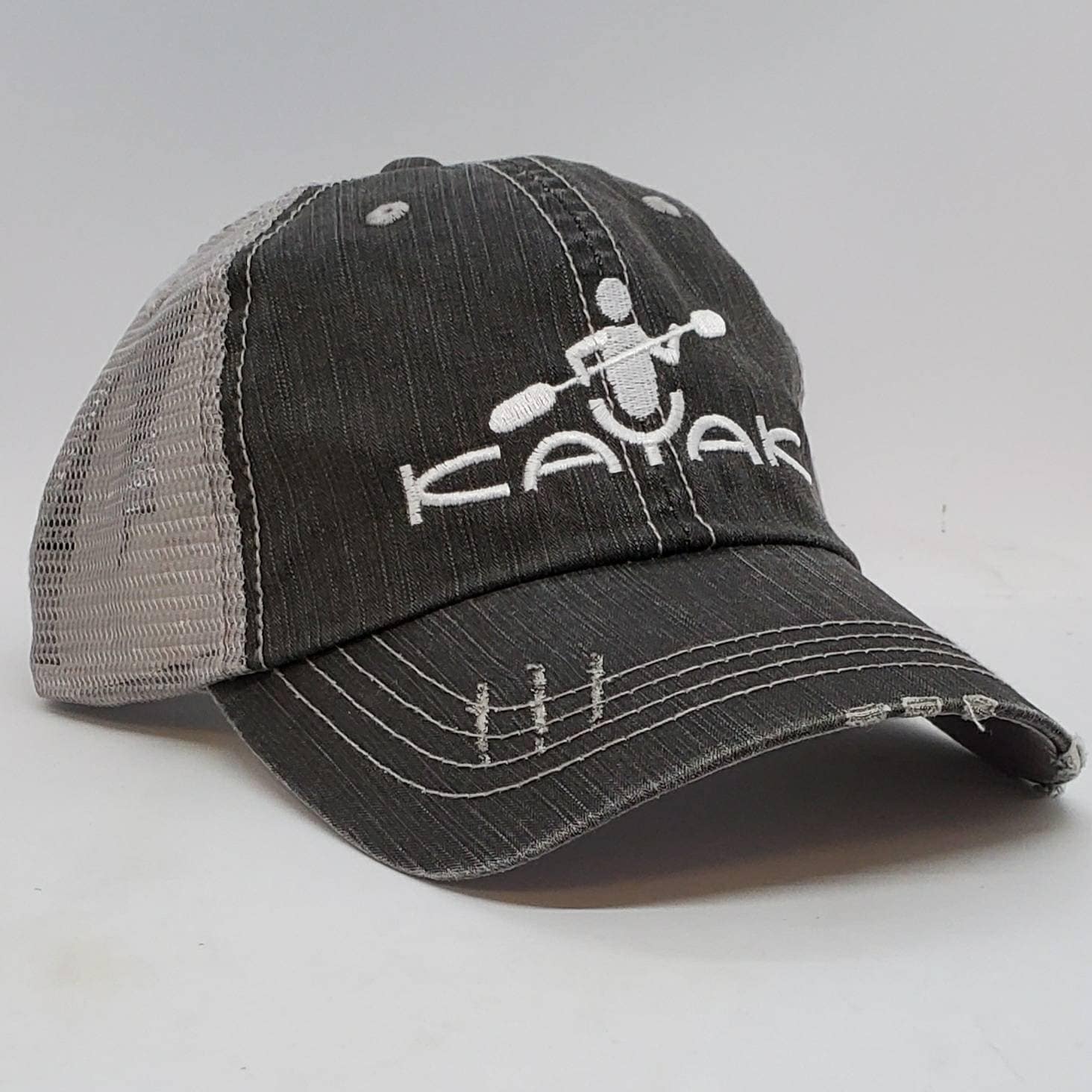 Kayak Kayaking Hat Optional Thread Colors to Pick From Etsy