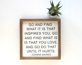 Joanna gaines quote | Etsy