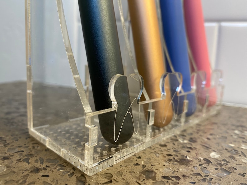 Toothbrush Holder Quip Laser Cut File SVG 4 Toothbrush Etsy Canada