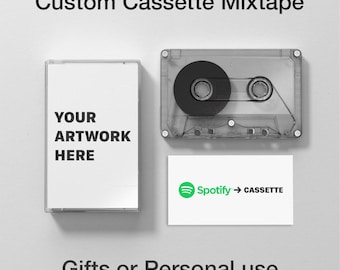Custom Cassette Mixtape