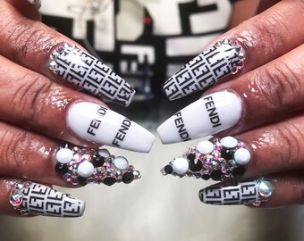 fendi inspiriert nail wraps fendi muster nagel kunst nagel abziehbilder wasserrutsche abziehbilder geschenk fr sie geburtstagsgeschenk - Kunstnagel Muster fendi inspiriert nail wraps fendi muster nagel kunst nagel abziehbilder wasserrutsche abziehbilder geschenk fr sie geburtstagsgeschenk - Kunstnagel Muster