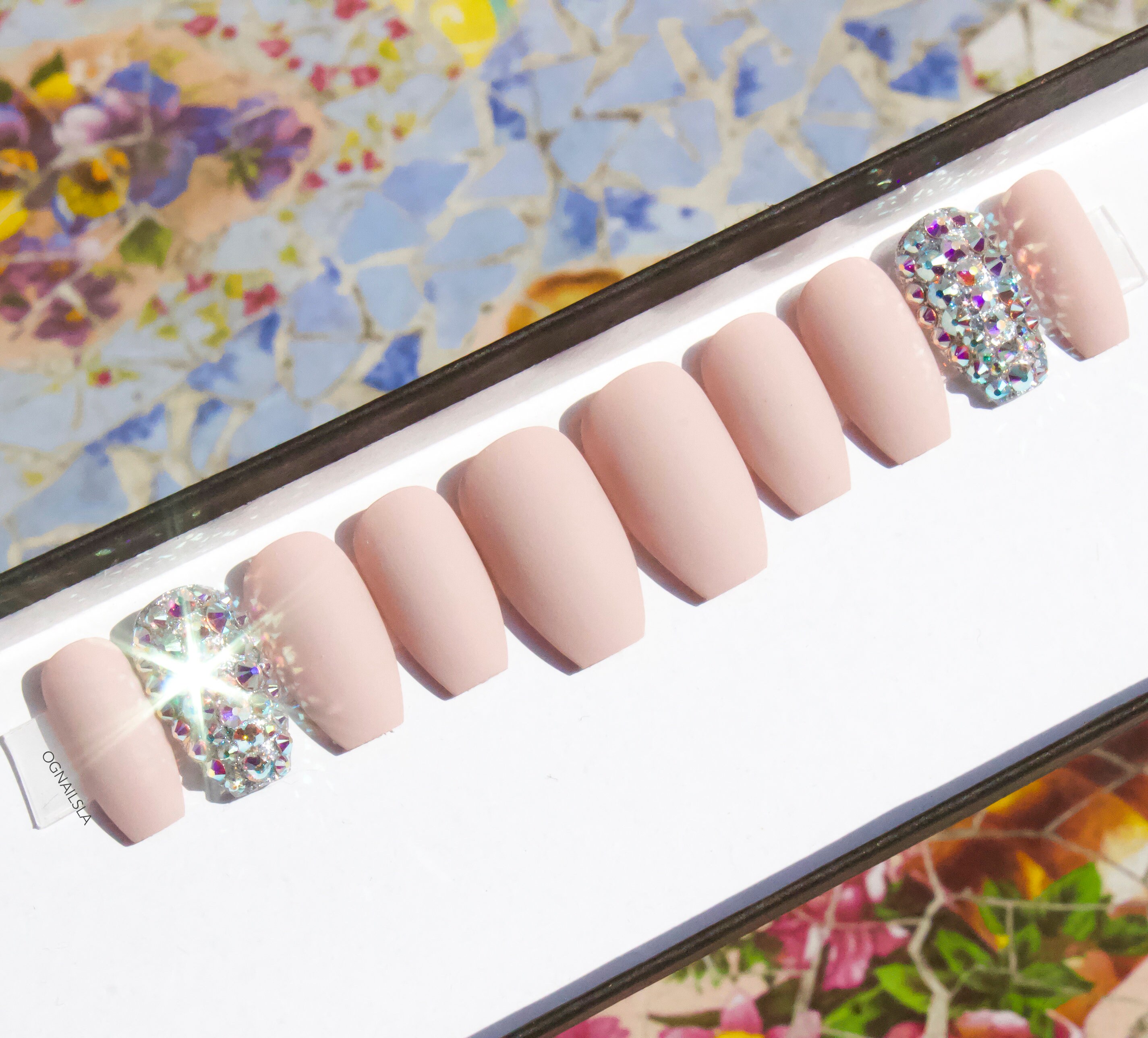 Baby Bling Press On Nails Any Shape Or Size Acrylic Nails Etsy Baby Bling Press On Nails Any Shape Or Size Acrylic Nails Etsy
