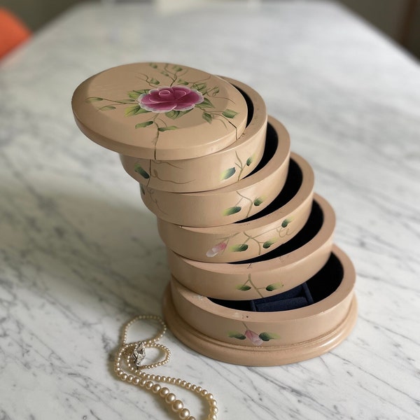 Tiered Jewelry Box Etsy