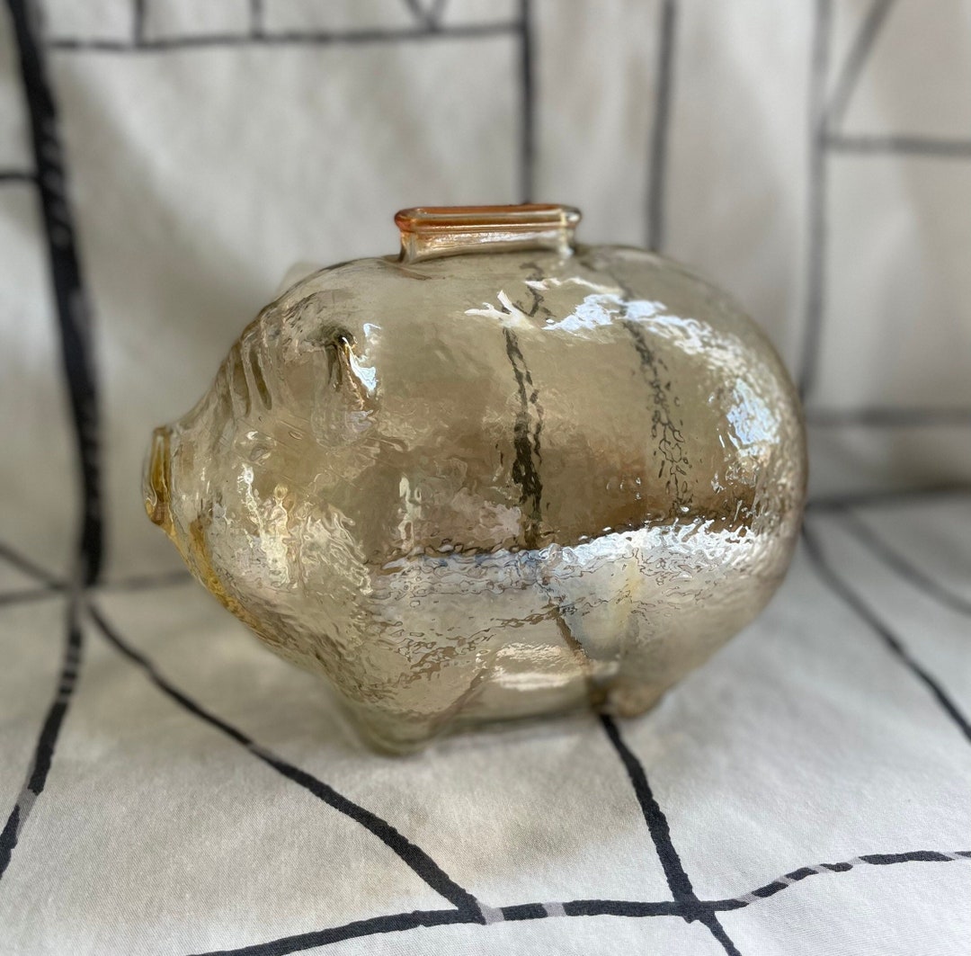 Champagne Glass Piggy Bank large Etsy