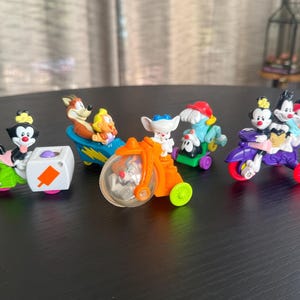 Animaniacs Happy Meal Toys, Pinky and the Brain, Yakko, Wakko, Dot