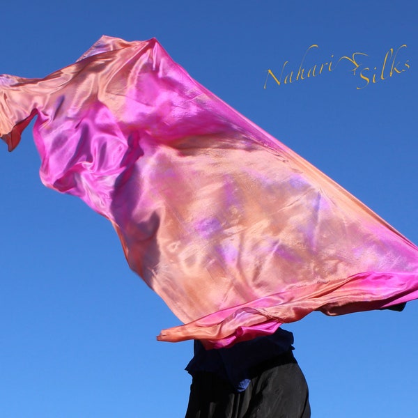 Silk Dance Scarves Veils Shawls Wraps Nahari Silks Lilies