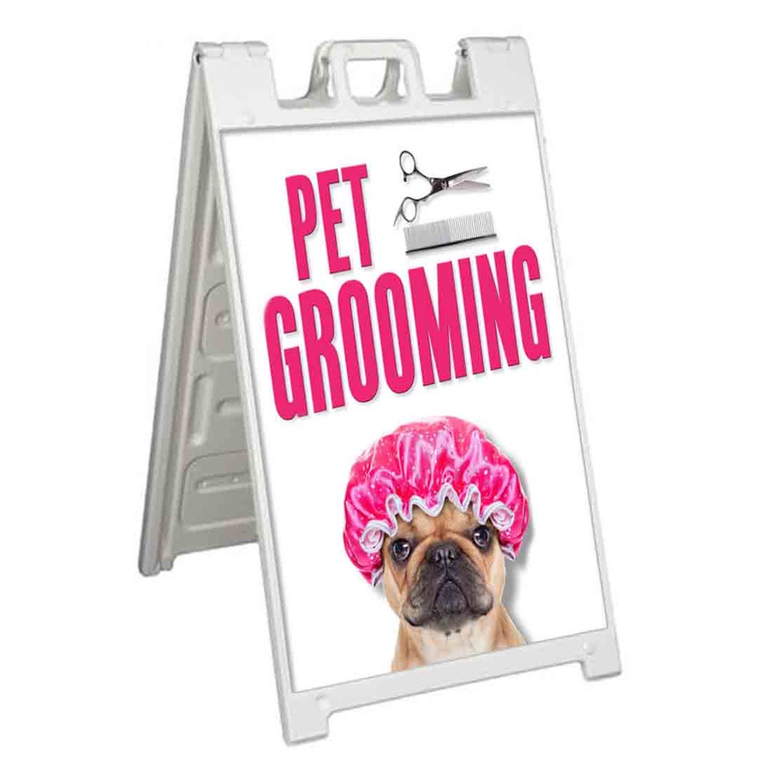 Pet Grooming 24x36 A-frame Signicade Sidewalk Sign Multiple Options ...