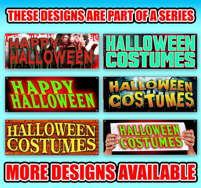 Flag, Store Advertising Halloween Costumes Extra Large 13 oz Heavy Duty Vinyl Banner Sign with Metal Grommets New Many Sizes Available Flag, Store Advertising Halloween Costumes Extra Large 13 oz Heavy Duty Vinyl Banner Sign with Metal Grommets New Many Sizes Available