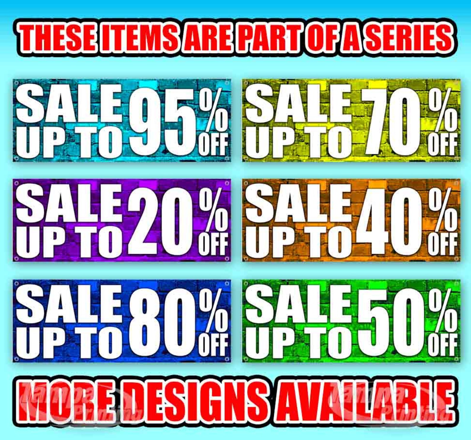 Sale Up To 55 Off 13 Oz Heavy Duty Vinyl Banner Sign With Etsy