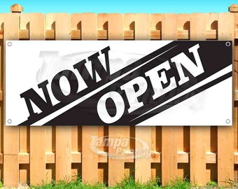 Many Sizes Available Now Open Takeout & Delivery 13 oz Heavy Duty Vinyl Banner Sign with Metal Grommets Advertising Store New 52 x 120 Flag, Many Sizes Available Now Open Takeout & Delivery 13 oz Heavy Duty Vinyl Banner Sign with Metal Grommets Advertising Store New 52 x 120 Flag,