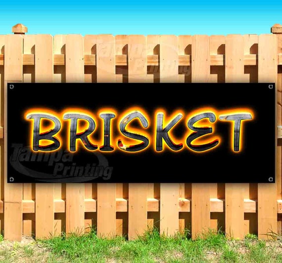 Heavy-Duty Vinyl Single-Sided with Metal Grommets Non-Fabric BBQ Brisket 13 oz Banner Heavy-Duty Vinyl Single-Sided with Metal Grommets Non-Fabric BBQ Brisket 13 oz Banner