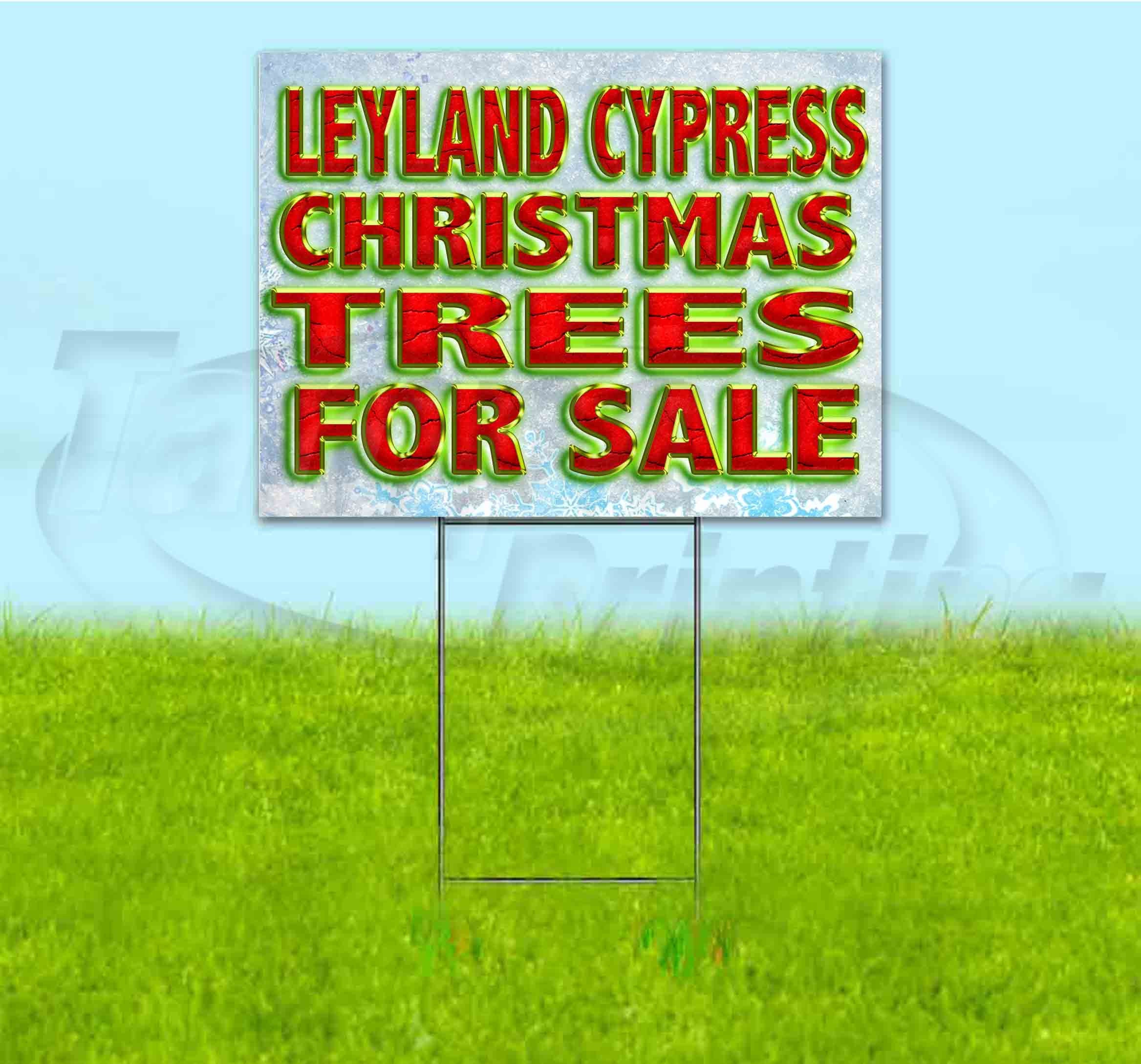 Heavy-Duty Vinyl Single-Sided with Metal Grommets Leyland Cypress 13 oz Banner Non-Fabric Heavy-Duty Vinyl Single-Sided with Metal Grommets Leyland Cypress 13 oz Banner Non-Fabric