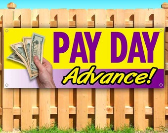 Payday Loans Now Open 13 oz Banner Heavy-Duty Vinyl Single-Sided with Metal Grommets Payday Loans Now Open 13 oz Banner Heavy-Duty Vinyl Single-Sided with Metal Grommets