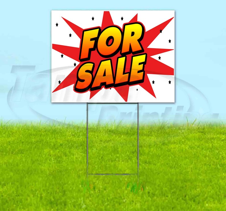 For Sale 18 X 24 Corrugated Plastic Yard Sign Etsy