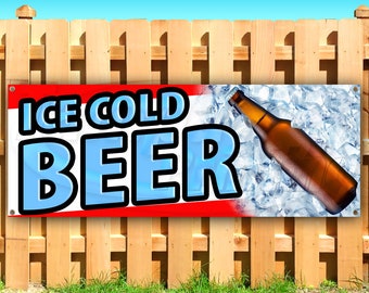Ghost Aged Brick Heavy-Duty Outdoor Vinyl Banner CGSignLab 6x6 Ice Cold Beer Ghost Aged Brick Heavy-Duty Outdoor Vinyl Banner CGSignLab 6x6 Ice Cold Beer