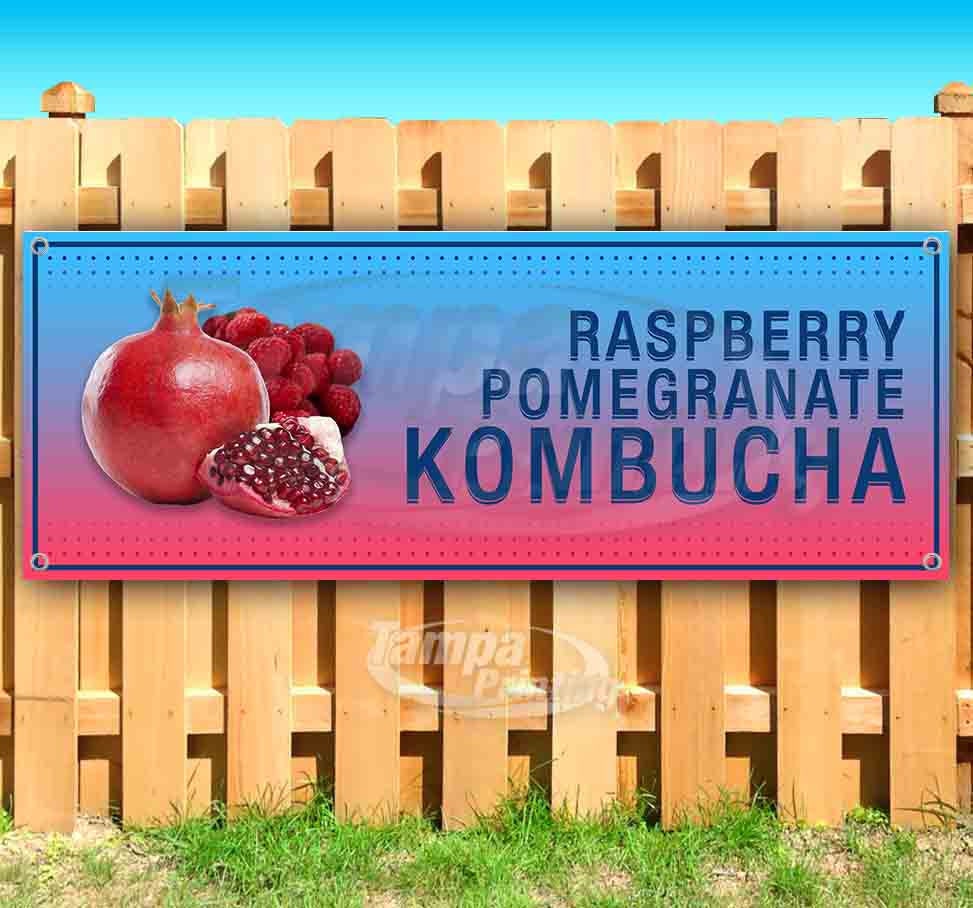 Heavy-Duty Vinyl Single-Sided with Metal Grommets Non-Fabric Blueberry Kombucha 13 oz Banner Heavy-Duty Vinyl Single-Sided with Metal Grommets Non-Fabric Blueberry Kombucha 13 oz Banner