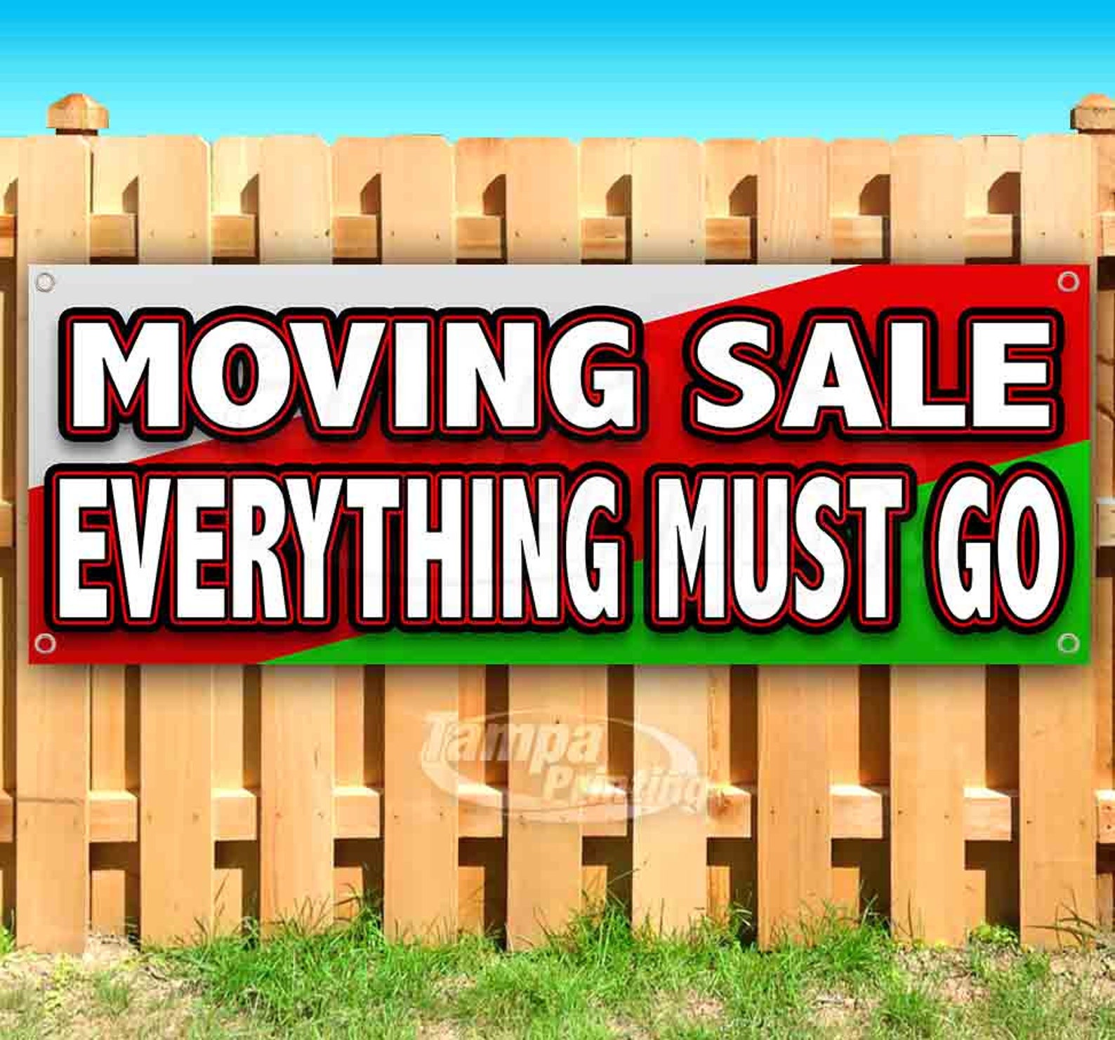 Moving Sale Everything Must Go 13 Oz Heavy Duty Vinyl Banner Etsy