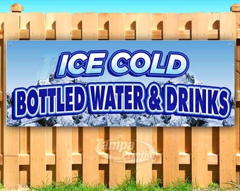 Ice Cold Beer 12x4 Classic Gold Heavy-Duty Outdoor Vinyl Banner CGSignLab Ice Cold Beer 12x4 Classic Gold Heavy-Duty Outdoor Vinyl Banner CGSignLab