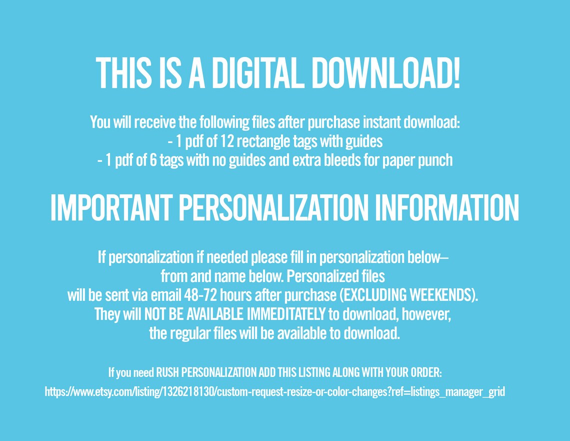 Merry Christmas Printable Tag Christmas Tag Christmas Gift Etsy