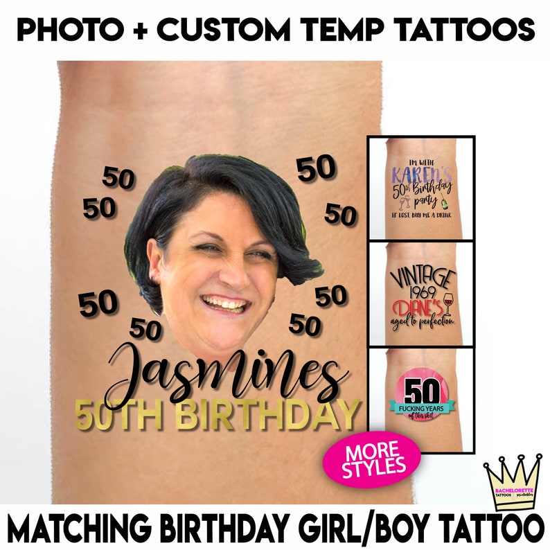 50th Birthday Party Favor 50 Years Old Fab 50 50 and Etsy